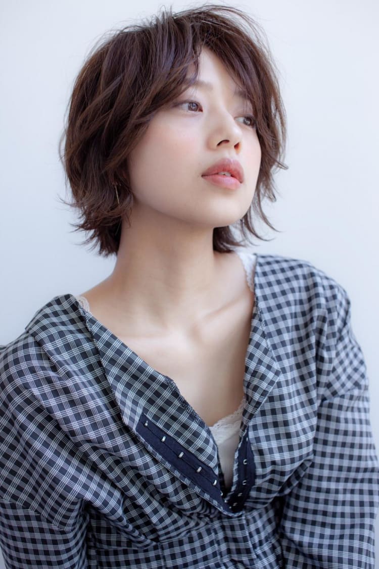 誰でもきまる 無造作小顔ショートボブ ヘアカタログ Ash 下北沢店 福島 成美 ヘアサロン 美容院 Ash オフィシャルサイト