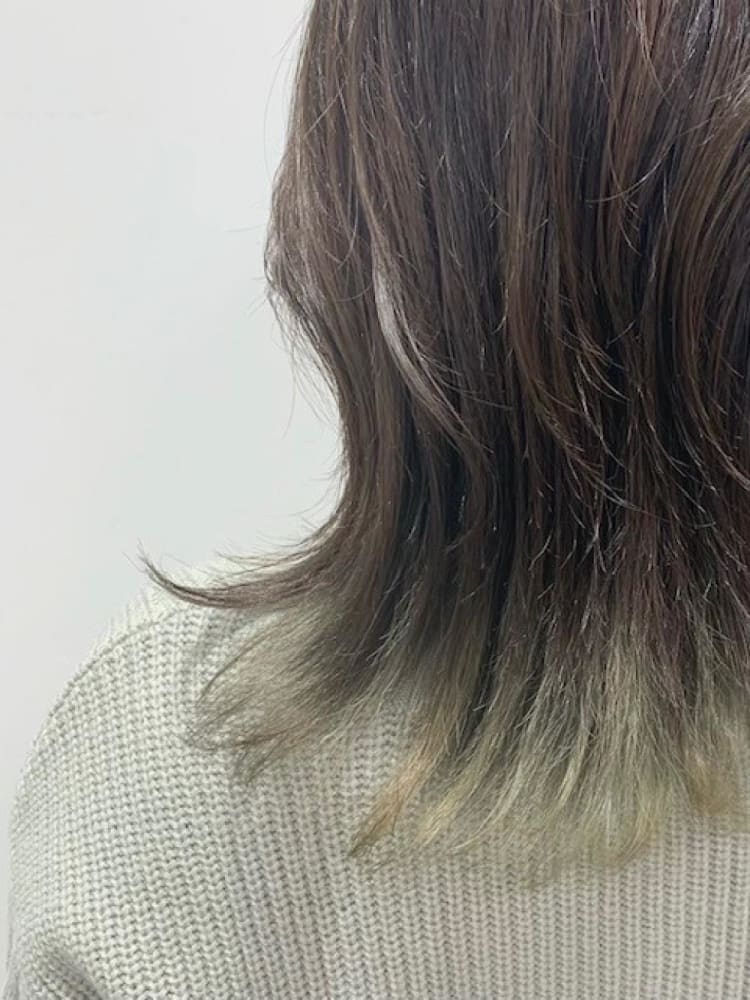 インナー オリーブグレージュ ヘアカタログ Ash 高円寺店 星野 玲奈 ヘアサロン 美容院 Ash オフィシャルサイト