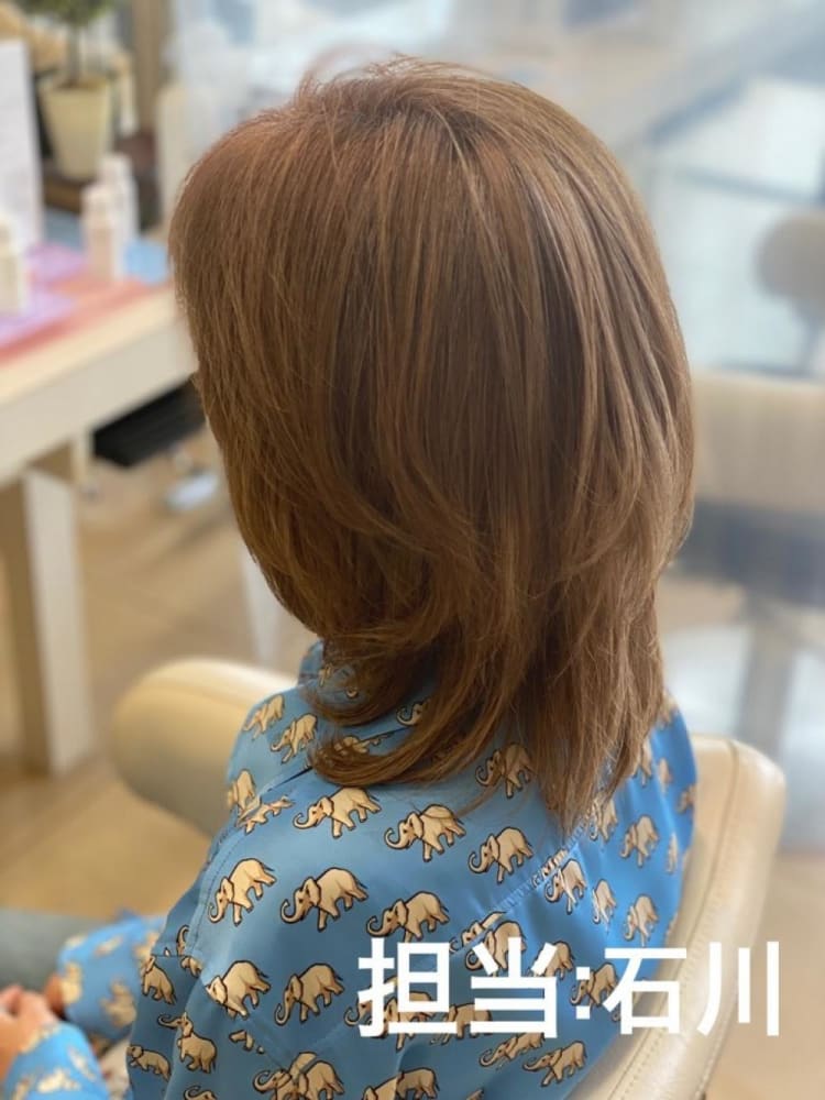 レイヤースタイル ヘアカタログ Ash 都筑ふれあいの丘店 石川 憲軌 ヘアサロン 美容院 Ash オフィシャルサイト