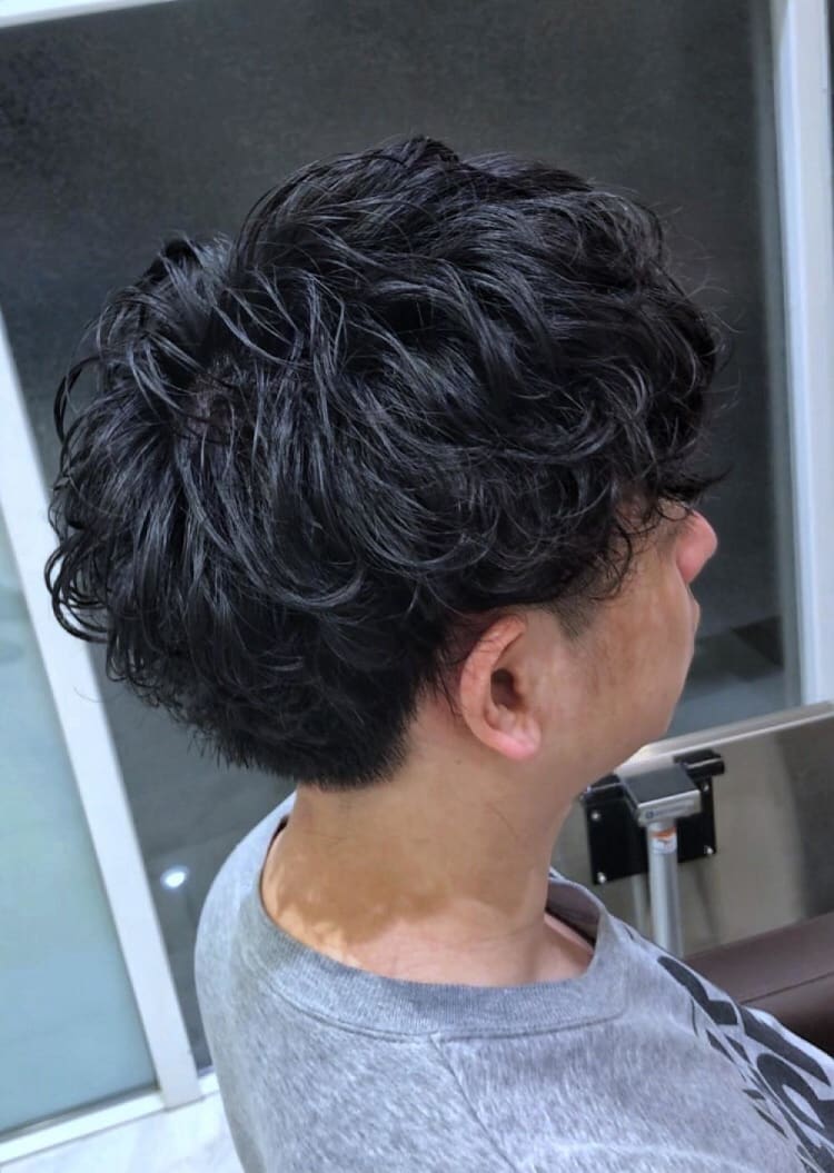 くせ毛風マッシュパーマ ヘアカタログ Ash 永福町店 内田 祥太 ヘアサロン 美容院 Ash オフィシャルサイト