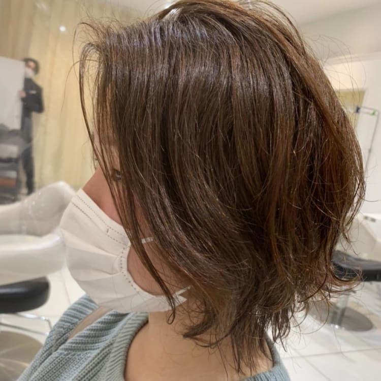 ふんわりデジタルパーマ ショートカット ヘアカタログ Ash 武蔵小金井店 高橋 優子 ヘアサロン 美容院 Ash オフィシャルサイト