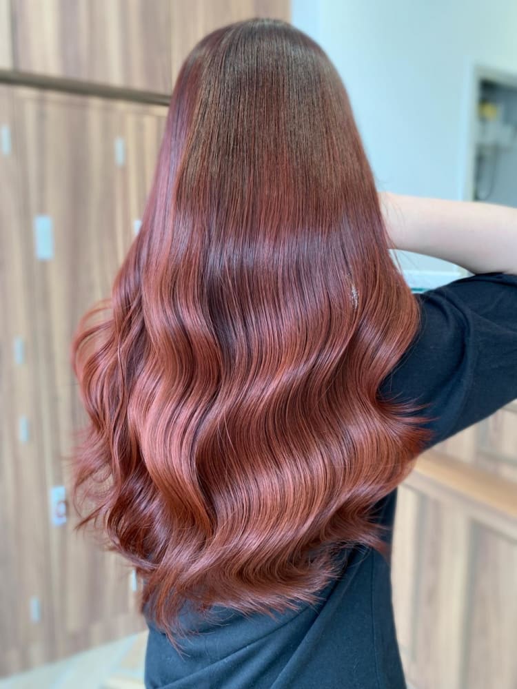 派手髪でもこの艶 キラキラ感 ヘアカタログ Ash 豊田店 渡邊 竜馬 ヘアサロン 美容院 Ash オフィシャルサイト