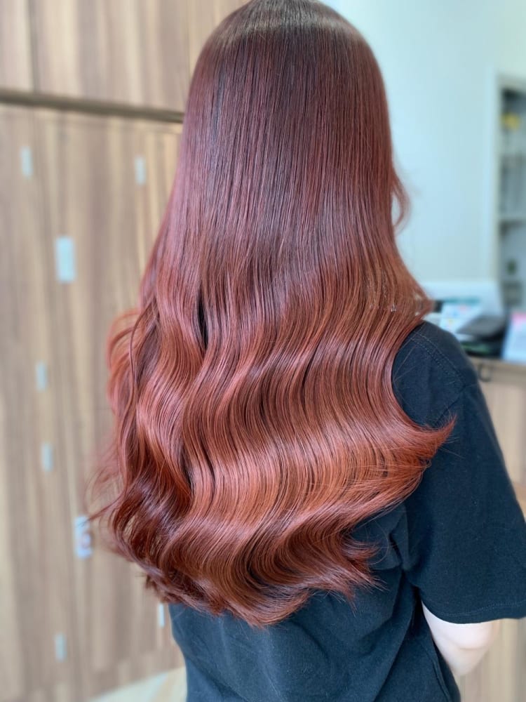 派手髪でもこの艶 キラキラ感 ヘアカタログ Ash 豊田店 渡邊 竜馬 ヘアサロン 美容院 Ash オフィシャルサイト