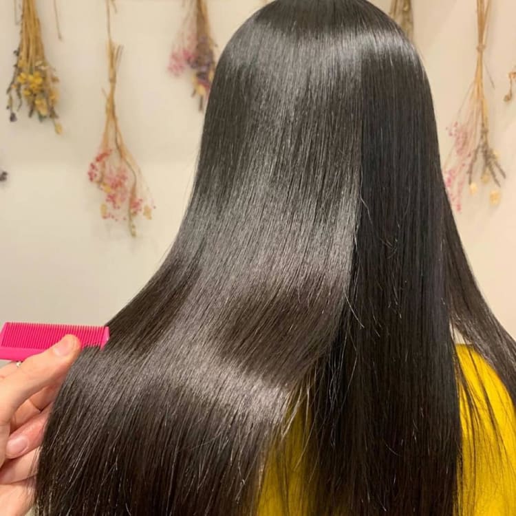 酸熱トリートメントで輝髪に ヘアカタログ Ash 八幡山店 鈴木 廉 ヘアサロン 美容院 Ash オフィシャルサイト