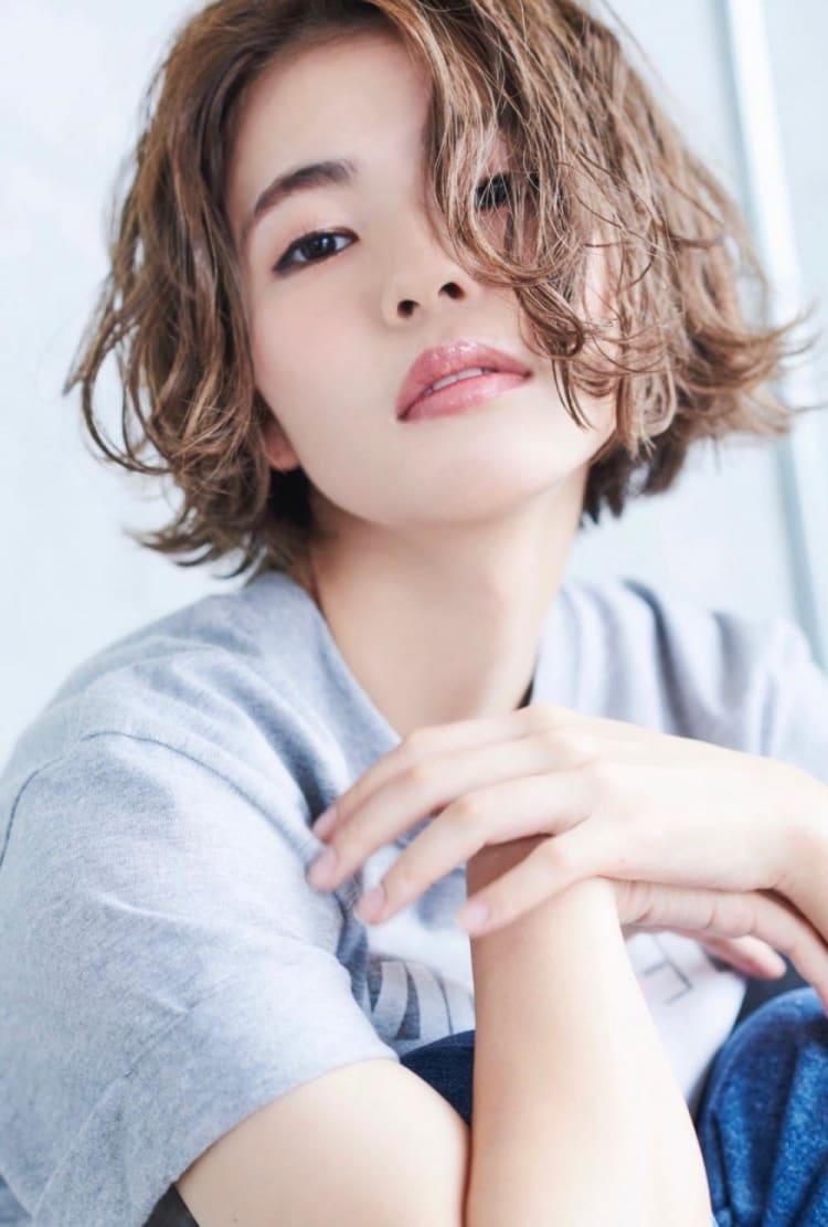 大人可愛い ウェーブショート ヘアカタログ Ash 川越店 松本 亮二 ヘアサロン 美容院 Ash オフィシャルサイト