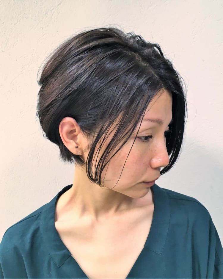 30代 50代の大人女性向けヘアー カラーはイルミナカラーで白髪染め ヘアカタログ Ash 武蔵境店 久田 憲 ヘアサロン 美容院 Ash オフィシャルサイト