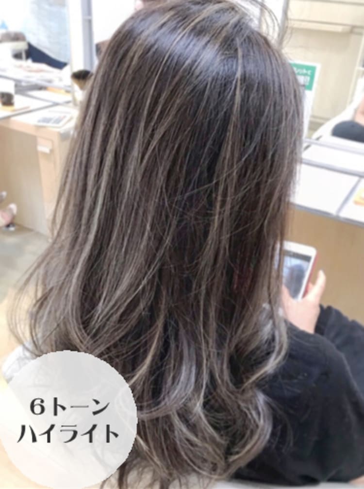 一髪多才 ハイライトカラー ヘアカタログ Ash 亀戸店 安達 謙二 ヘアサロン 美容院 Ash オフィシャルサイト