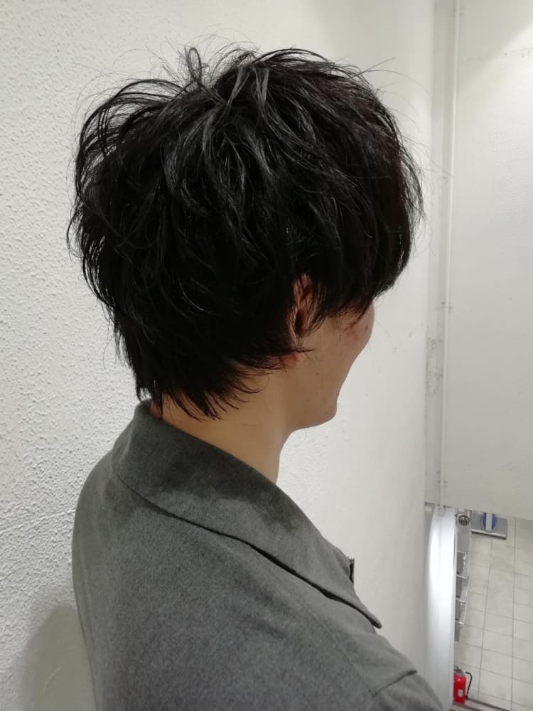 フェザーマッシュ ツーブロック ヘアカタログ Ash 元住吉店 木村 和人 ヘアサロン 美容院 Ash オフィシャルサイト