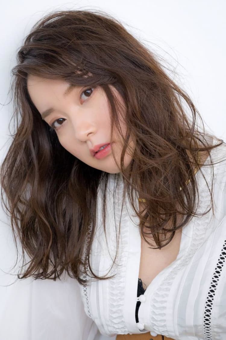 波巻きウェーブミディアム｜ヘアカタログ Ash 元住吉店 植本 琢｜ヘアサロン・美容院｜Ash オフィシャルサイト