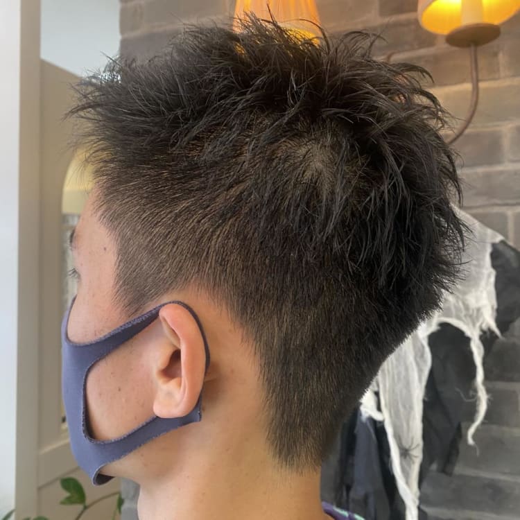 メンズ刈り上げスタイル ヘアカタログ Ash 淵野辺店 坪田 史哉 ヘアサロン 美容院 Ash オフィシャルサイト