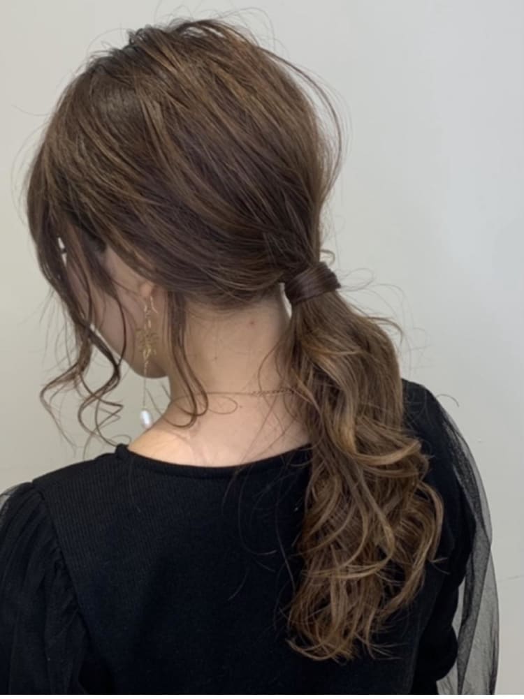 こなれローポニーテール ヘアカタログ Ash 高円寺店 高橋 礼奈 ヘアサロン 美容院 Ash オフィシャルサイト こなれローポニーテール ヘアカタログ Ash 高円寺店 高橋 礼奈 ヘアサロン 美容院 Ash オフィシャルサイト
