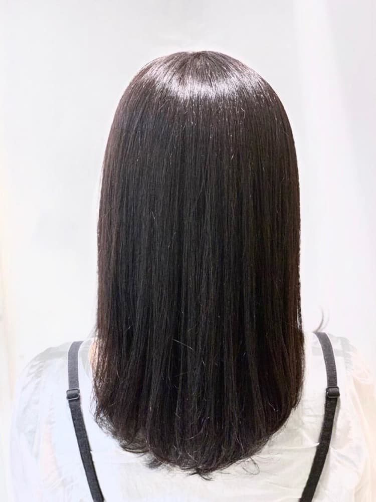 セミロングストレート ヘアカタログ Ash 笹塚店 Ash 笹塚店 ヘアサロン 美容院 Ash オフィシャルサイト