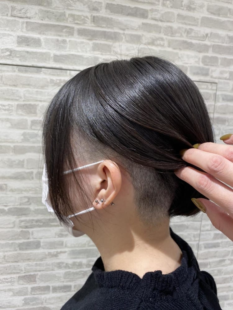 刈り上げボブ ヘアカタログ Ash 高円寺店 小野 あすか ヘアサロン 美容院 Ash オフィシャルサイト 刈り上げボブ ヘアカタログ Ash 高円寺店 小野 あすか ヘアサロン 美容院 Ash オフィシャルサイト