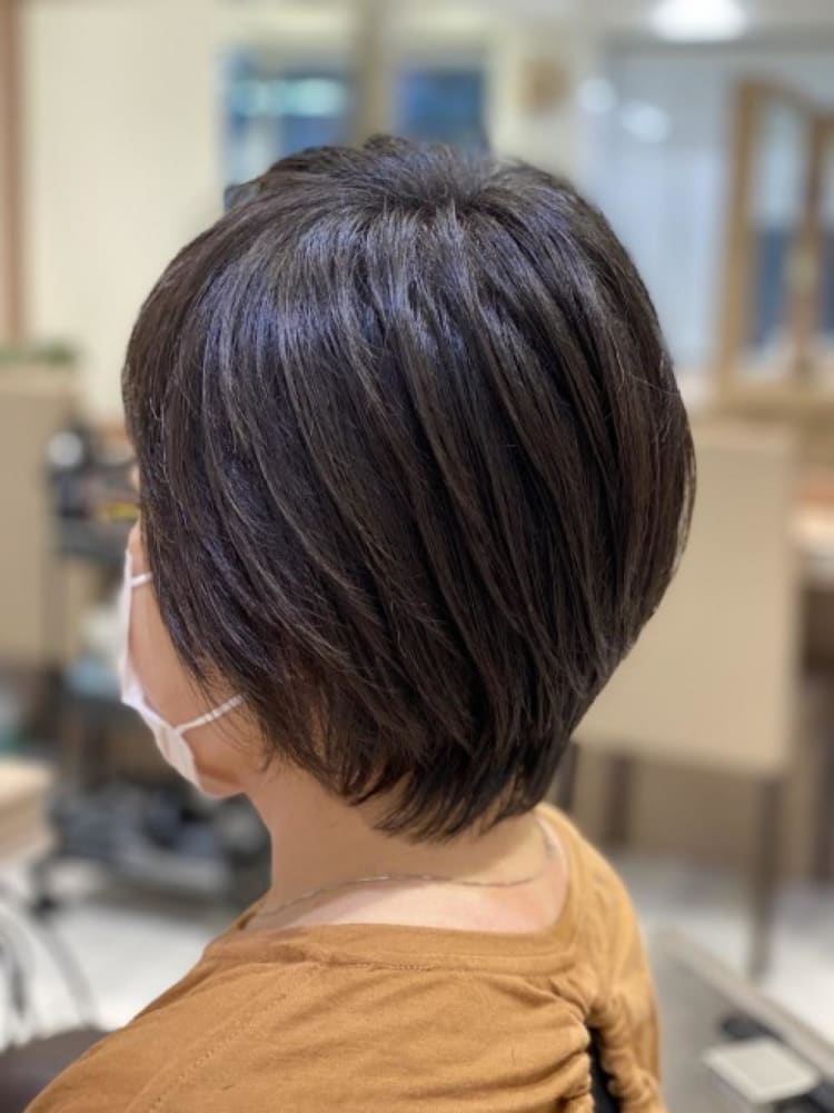 ミセスショートスタイル ヘアカタログ Ash 永福町店 宮崎 豪 ヘアサロン 美容院 Ash オフィシャルサイト