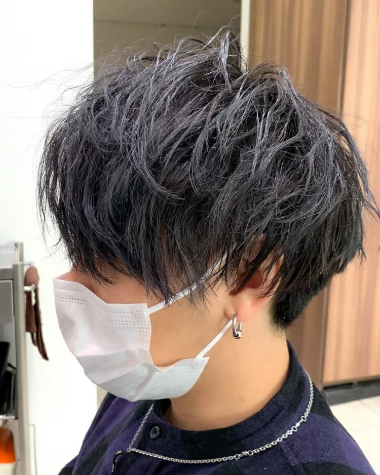 クラウドマッシュ シルバーカラー でモテ髪に ヘアカタログ Ash 豊田店 中武 優 ヘアサロン 美容院 Ash オフィシャルサイト