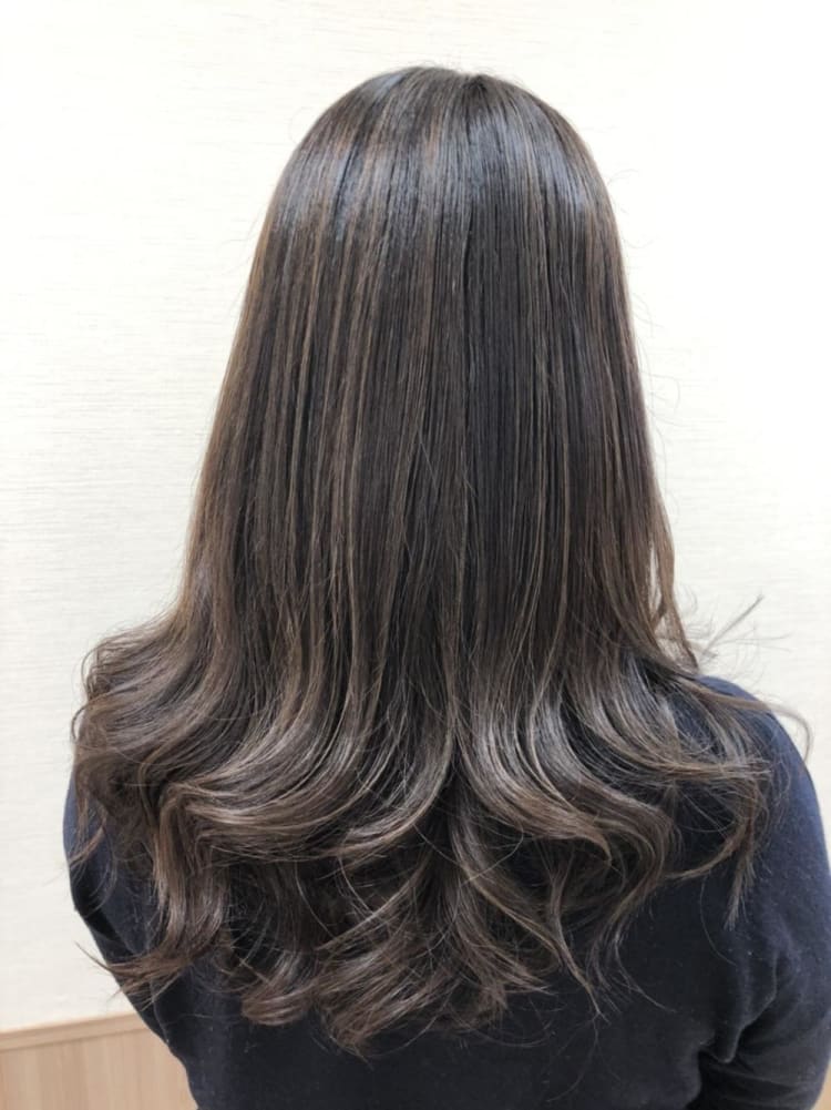 ロングレイヤー ヘアカタログ Ash 鷺沼店 江森 知子 ヘアサロン 美容院 Ash オフィシャルサイト