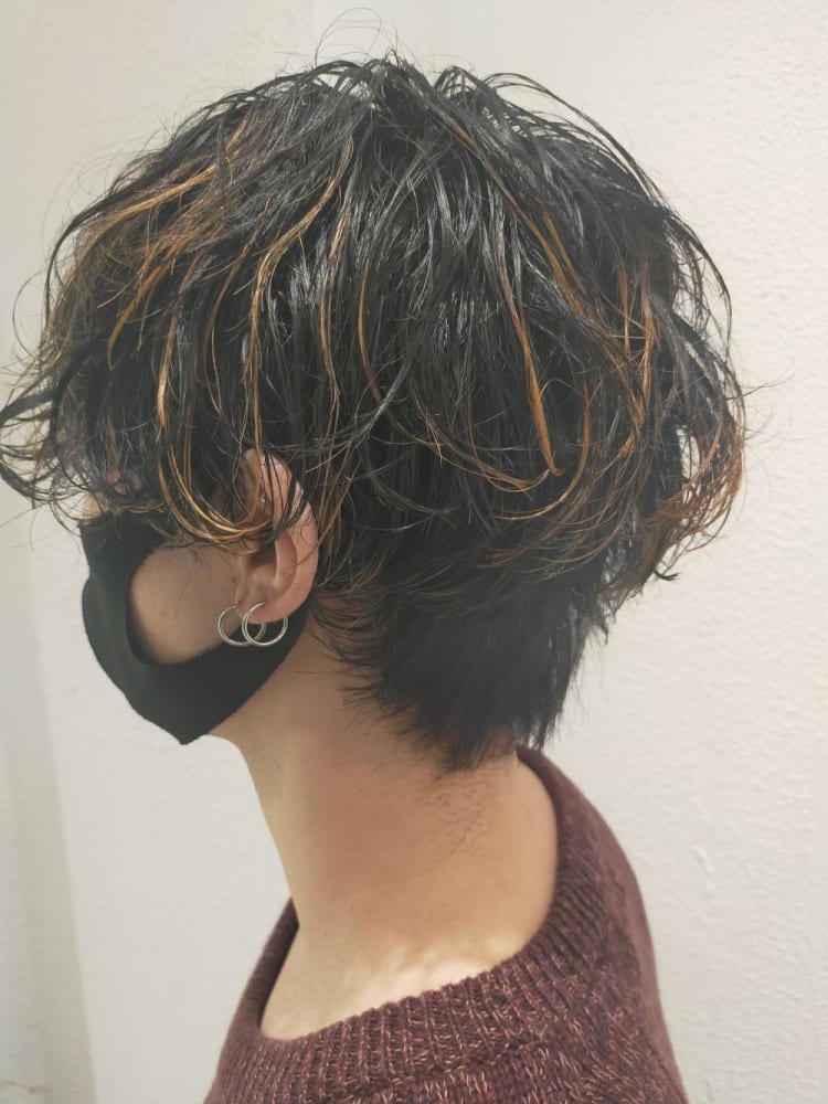 ゆるっとスパイラルパーマ メッシュ ヘアカタログ Ash 元住吉店 木村 和人 ヘアサロン 美容院 Ash オフィシャルサイト