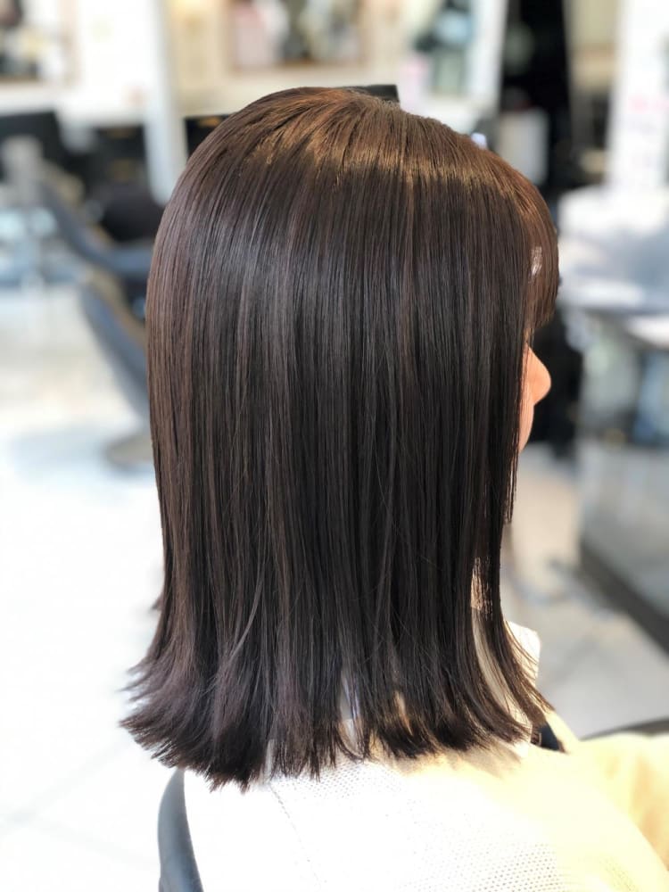 ナチュラル外ハネスタイル ヘアカタログ Ash 瑞江店 斉藤 翔平 ヘアサロン 美容院 Ash オフィシャルサイト