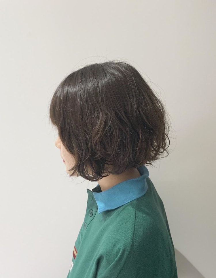 パーマヘア ヘアカタログ Ash 笹塚店 川鍋 薫 ヘアサロン 美容院 Ash オフィシャルサイト