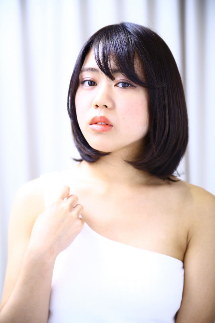 耳かけミディボブ｜ヘアカタログ ｜ヘアサロン・美容院｜Ash オフィシャルサイト