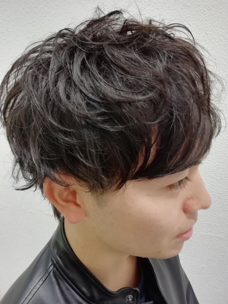 ナチュラルワンカールパーマ ヘアカタログ Ash 元住吉店 木村 和人 ヘアサロン 美容院 Ash オフィシャルサイト