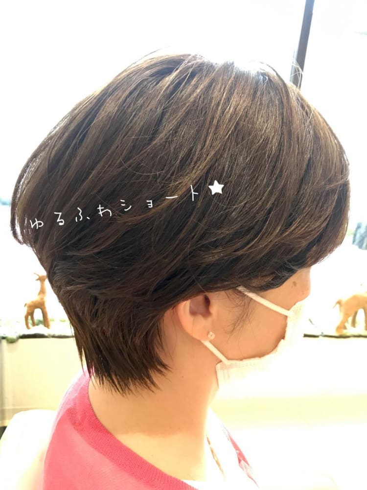 ゆるふわショート ヘアカタログ Ash 三ツ境店 福島 恵子 ヘアサロン 美容院 Ash オフィシャルサイト