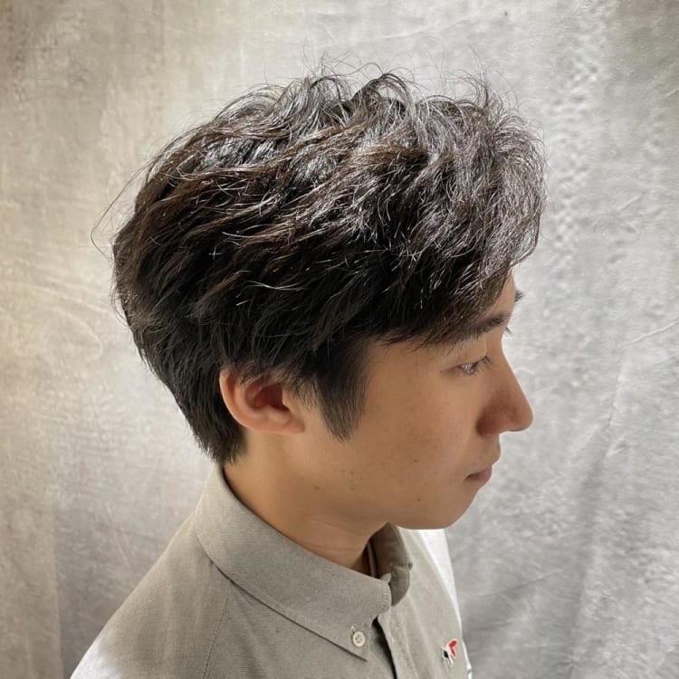 ビジネスにも すっきりメンズショート ヘアカタログ Ash たまプラーザ店 大根 慶也 ヘアサロン 美容院 Ash オフィシャルサイト