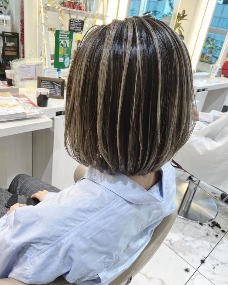 ミルクベージュバレイヤージュ ヘアカタログ Ash 大宮店 山崎 俊輔 ヘアサロン 美容院 Ash オフィシャルサイト ミルクベージュバレイヤージュ ヘアカタログ Ash 大宮店 山崎 俊輔 ヘアサロン 美容院 Ash オフィシャルサイト