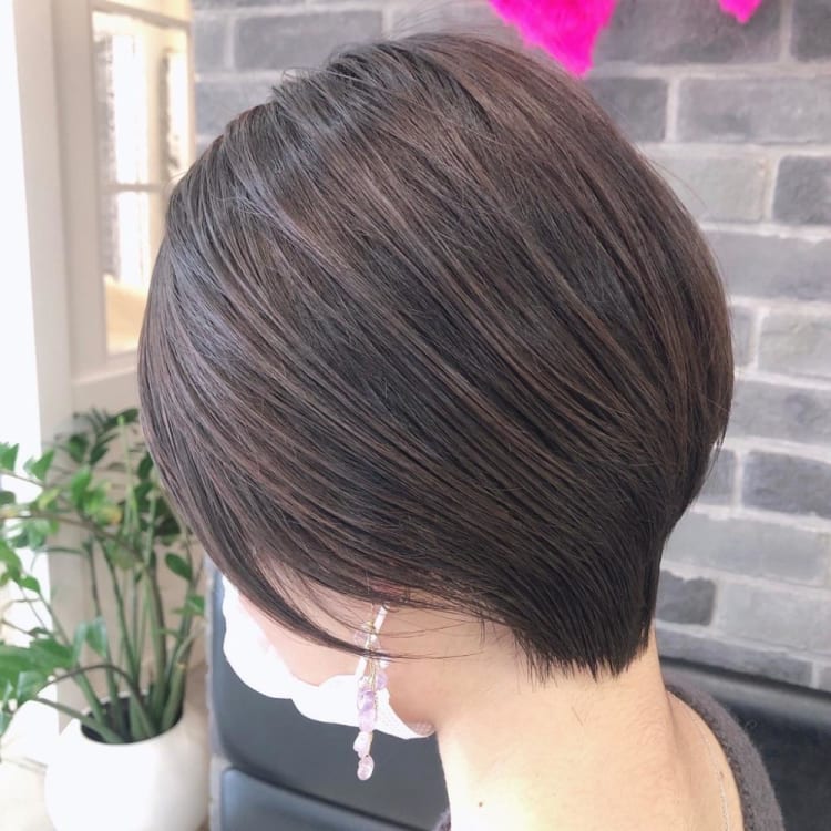 ストレートヘアでも出来る 骨格補正ショート ヘアカタログ Ash 淵野辺店 大司 治樹 ヘアサロン 美容院 Ash オフィシャルサイト ストレートヘアでも出来る 骨格補正ショート ヘアカタログ Ash 淵野辺店 大司 治樹 ヘアサロン 美容院 Ash オフィシャルサイト