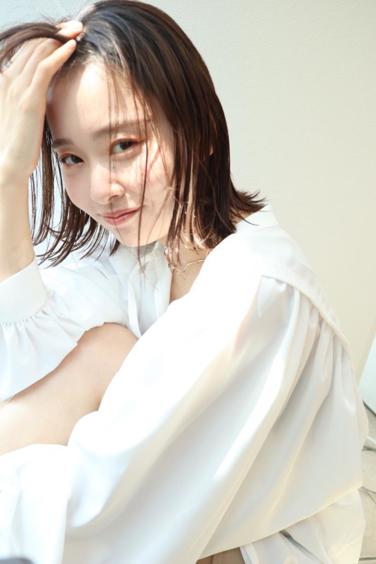 ミディボブ ヘアカタログ Ash 下北沢店 中上 彩花 ヘアサロン 美容院 Ash オフィシャルサイト