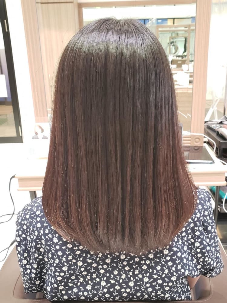 髪質改善 プレミアム縮毛矯正 ヘアカタログ Ash 笹塚店 中山 智香 ヘアサロン 美容院 Ash オフィシャルサイト