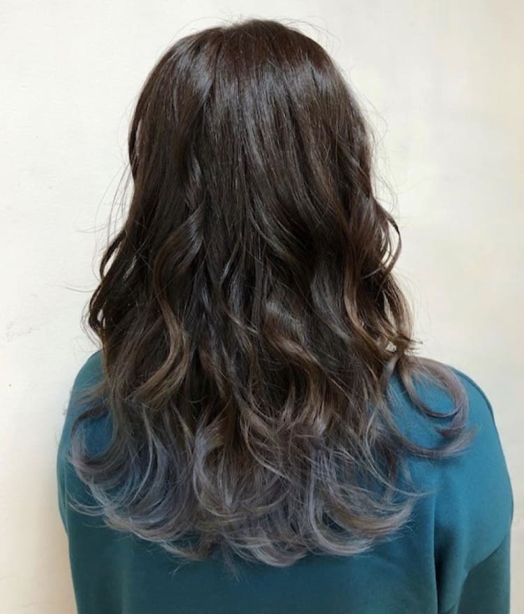 グラデーションカラー ラベンダーアッシュ ヘアカタログ Ash 学芸大学店 堀内 翔 ヘアサロン 美容院 Ash オフィシャルサイト