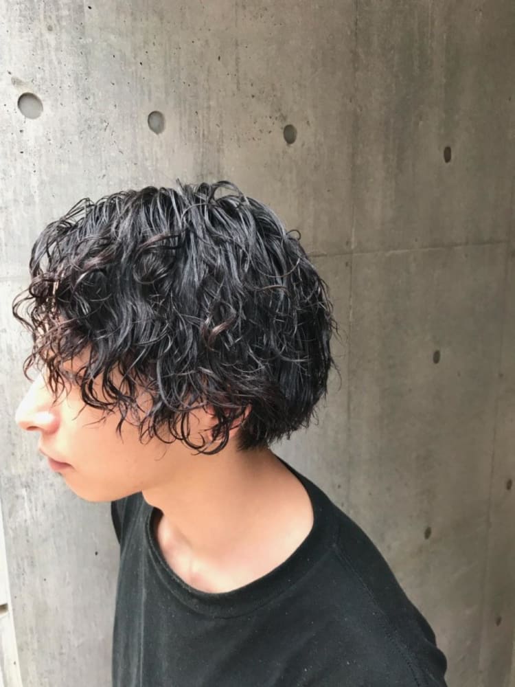 スパイラルツイストmixパーマ ヘアカタログ ヘアサロン 美容院 Ash オフィシャルサイト