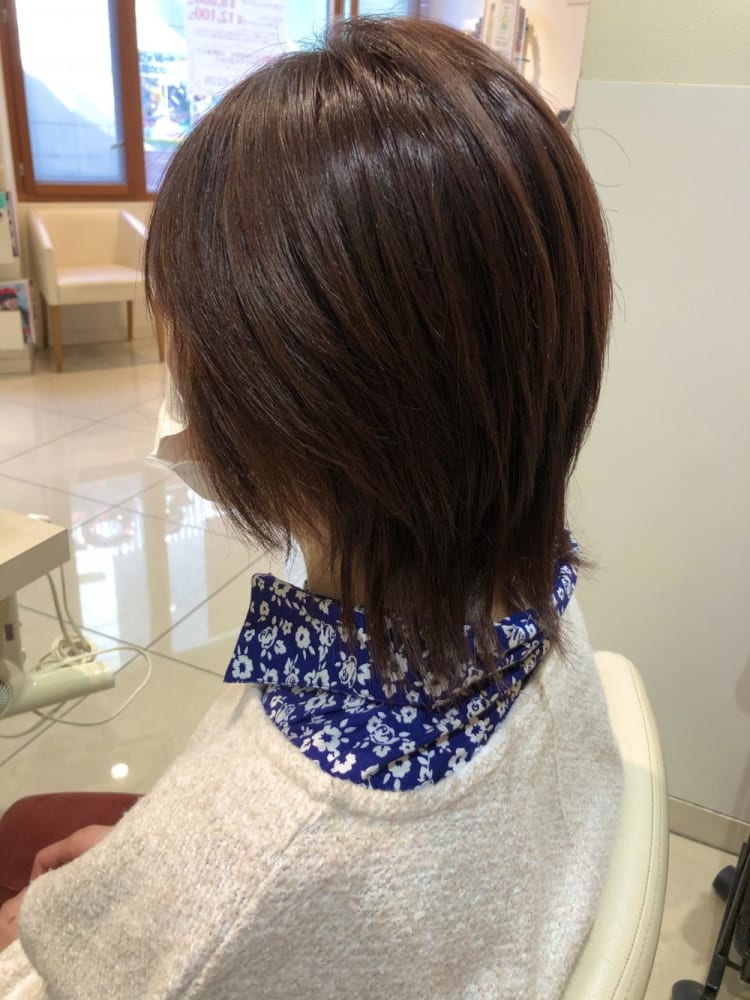 伸ばしかけウルフ ヘアカタログ Ash 分倍河原店 網川 和紗 ヘアサロン 美容院 Ash オフィシャルサイト 伸ばしかけウルフ ヘアカタログ Ash 分倍河原店 網川 和紗 ヘアサロン 美容院 Ash オフィシャルサイト