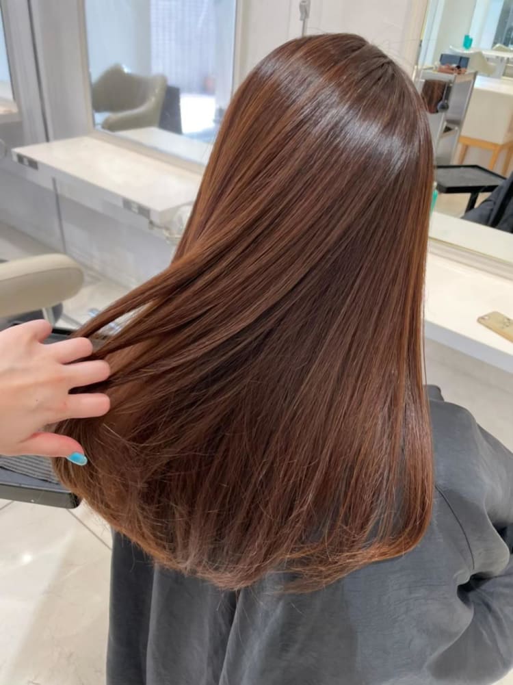うる艶ロング縮毛矯正 ヘアカタログ Ash 武蔵小金井店 高橋 優子 ヘアサロン 美容院 Ash オフィシャルサイト