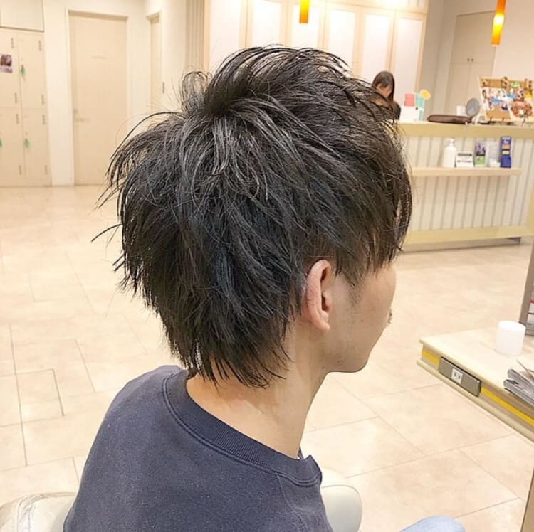 ショートウルフ ヘアカタログ Ash 仙川店 栫 健太 ヘアサロン 美容院 Ash オフィシャルサイト