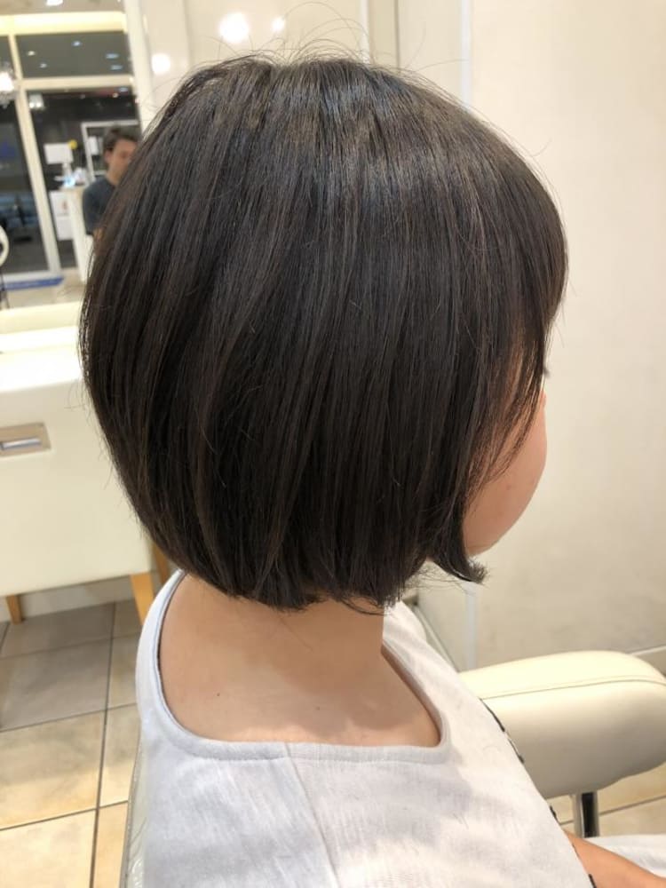 学生人気no 1ボブスタイル ヘアカタログ Ash 北上尾店 浪川 智充