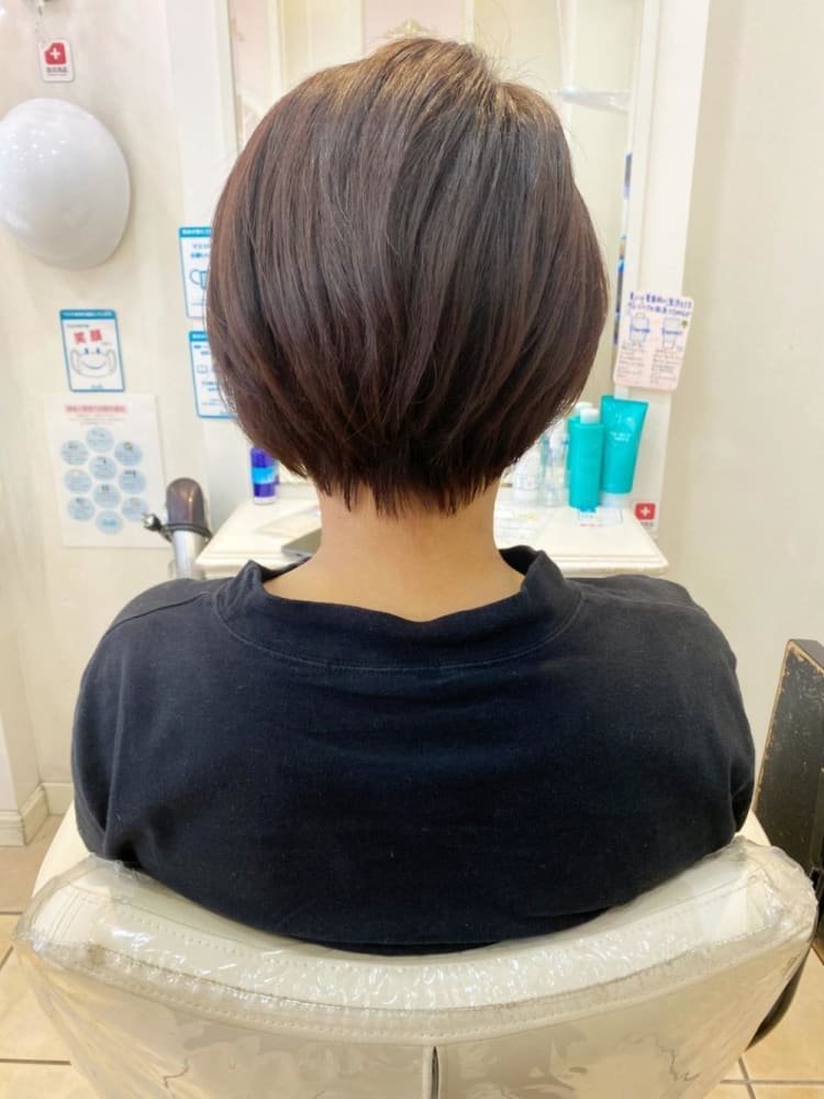 コンパクトショート ヘアカタログ Ash 北上尾店 浪川 智充 ヘアサロン 美容院 Ash オフィシャルサイト