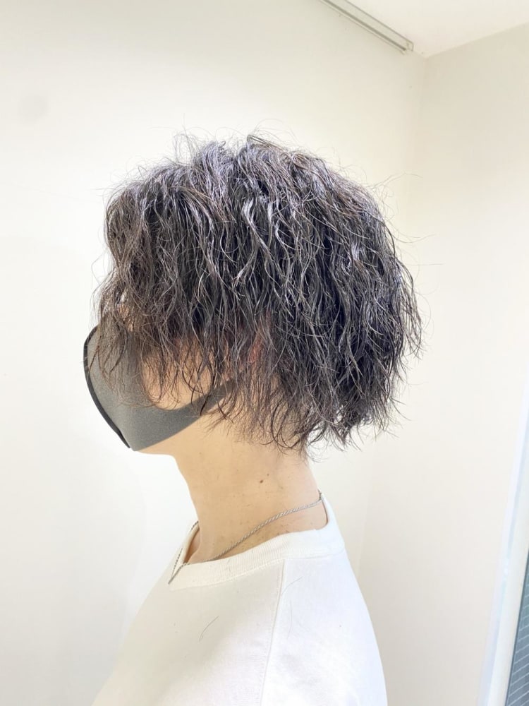 メンズミディアム ツイストスパイラル ヘアカタログ Ash 二子玉川店 岡田 大志 ヘアサロン 美容院 Ash オフィシャルサイト