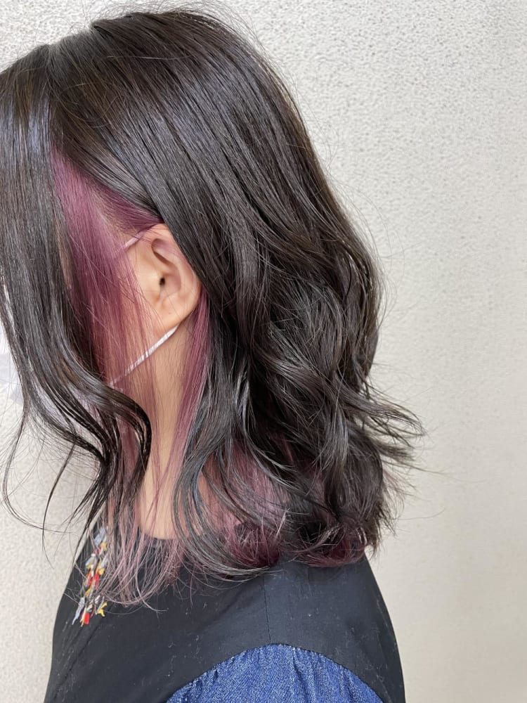 ピンク ダークブラウン ヘアカタログ Ash 西荻窪店 岩田 怜子 ヘアサロン 美容院 Ash オフィシャルサイト ピンク ダークブラウン ヘアカタログ Ash 西荻窪店 岩田 怜子 ヘアサロン 美容院 Ash オフィシャルサイト