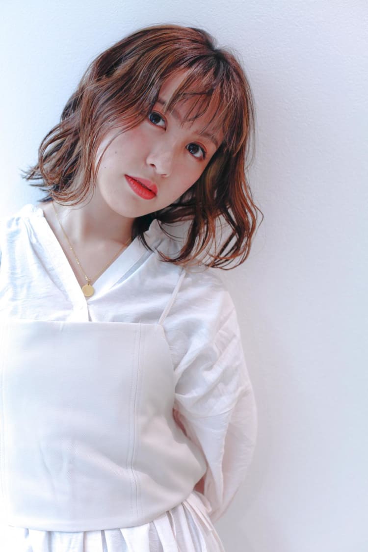 ミディボブ ヘアカタログ Ash 下北沢店 中上 彩花 ヘアサロン 美容院 Ash オフィシャルサイト ミディボブ ヘアカタログ Ash 下北沢店 中上 彩花 ヘアサロン 美容院 Ash オフィシャルサイト