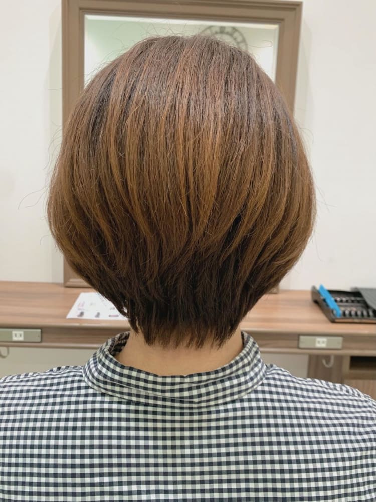 首が細見え 美人ショート ヘアカタログ Ash 豊田店 高橋 美耶己 ヘアサロン 美容院 Ash オフィシャルサイト