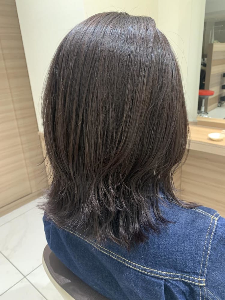 バイオレットアッシュカラー ヘアカタログ Ash 中山店 佐藤 あき ヘアサロン 美容院 Ash オフィシャルサイト