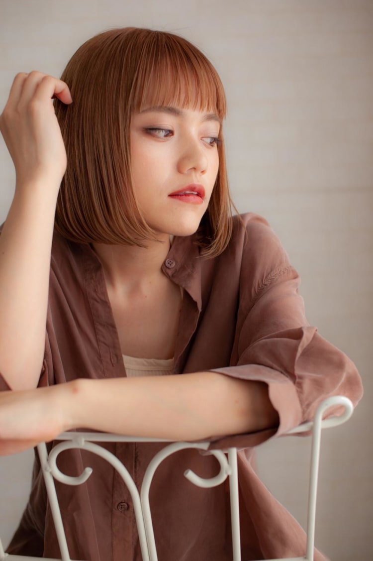 ミディアムボブ ヘアカタログ Ash 練馬店 茂木 達也 ヘアサロン 美容院 Ash オフィシャルサイト