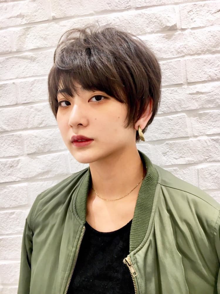 マニッシュショート ヘアカタログ Naoki Hair Dressing 渋谷店 荻原 絵理奈 ヘアサロン 美容院 Ash オフィシャルサイト