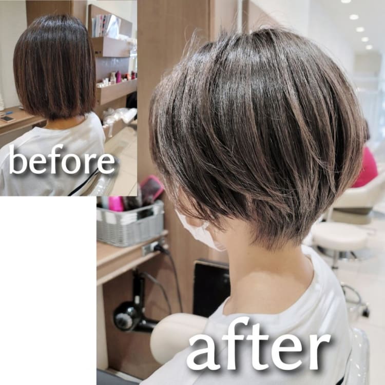 ハンサムショート ハイライト ヘアカタログ Ash 清瀬店 村岡 信太朗 ヘアサロン 美容院 Ash オフィシャルサイト