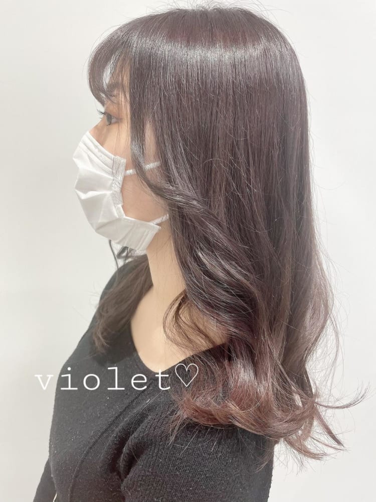 ほんのりバイオレットのくすみ色 ラベンダーグレージュ ヘアカタログ Ash 高円寺店 岡田 千英里 ヘアサロン 美容院 Ash オフィシャルサイト ほんのりバイオレットのくすみ色 ラベンダーグレージュ ヘアカタログ Ash 高円寺店 岡田 千英里 ヘアサロン 美容院 Ash オフィシャルサイト