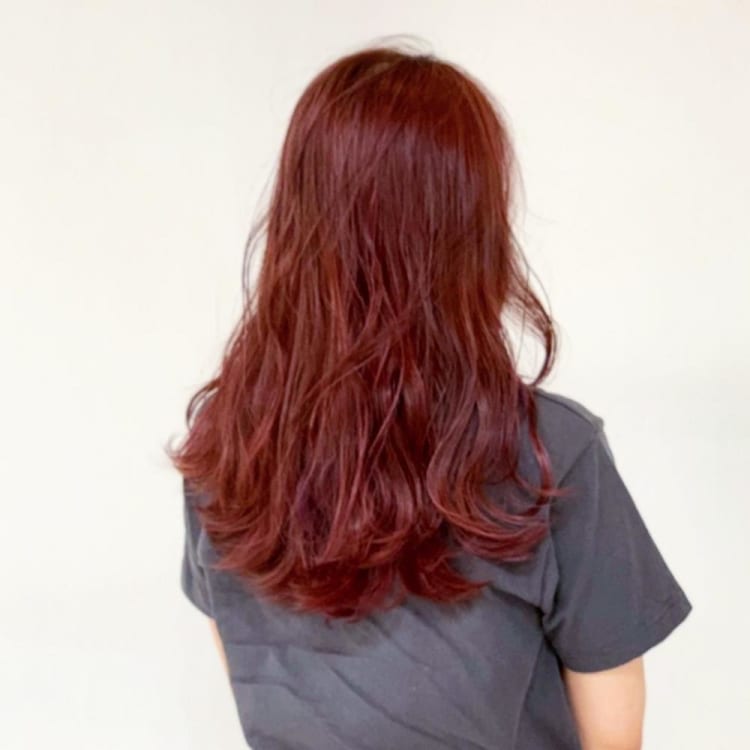 イルミナカラーで作るピンクパープル ヘアカタログ Ash 菊名店 上杉 一也 ヘアサロン 美容院 Ash オフィシャルサイト