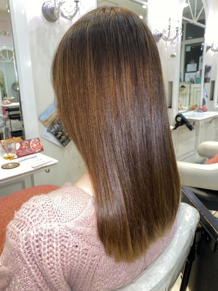 ツーセクションストレート ヘアカタログ Ash 北上尾店 檜山 莞太 ヘアサロン 美容院 Ash オフィシャルサイト