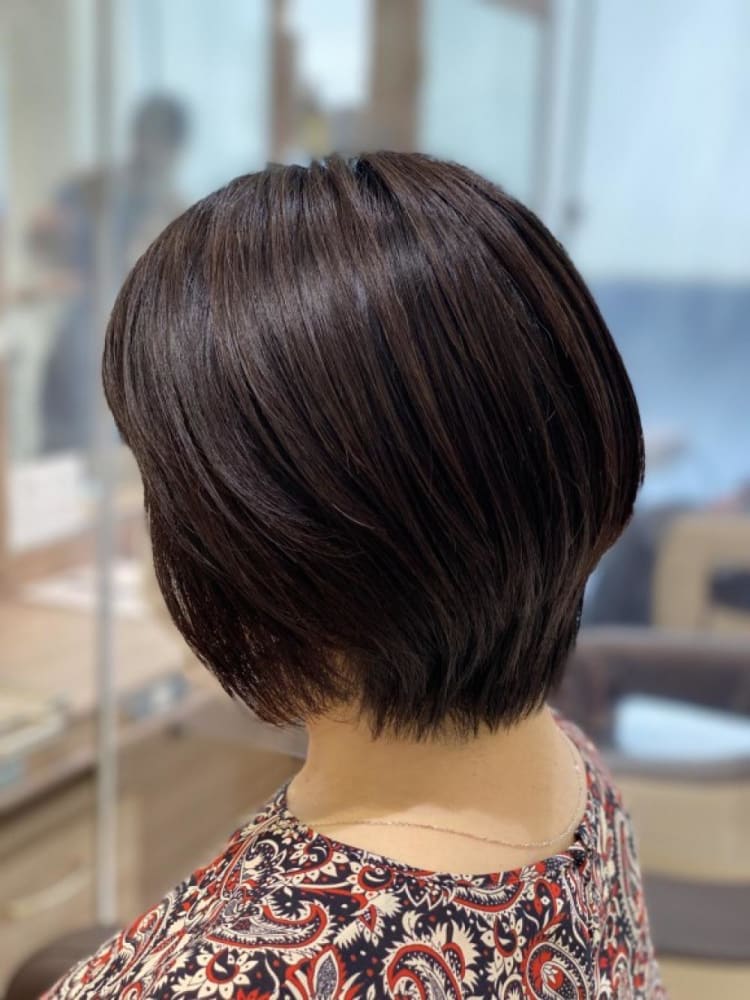 ミセスショートスタイル ヘアカタログ Ash 永福町店 宮崎 豪 ヘアサロン 美容院 Ash オフィシャルサイト